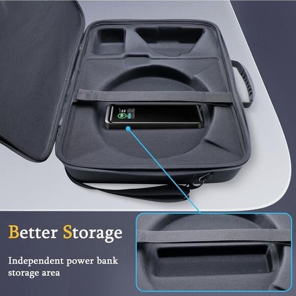 Soft Shell Case for Starlink Mini, Portable Travel Carry Case for Starlink Mini - Picture 4 of 8